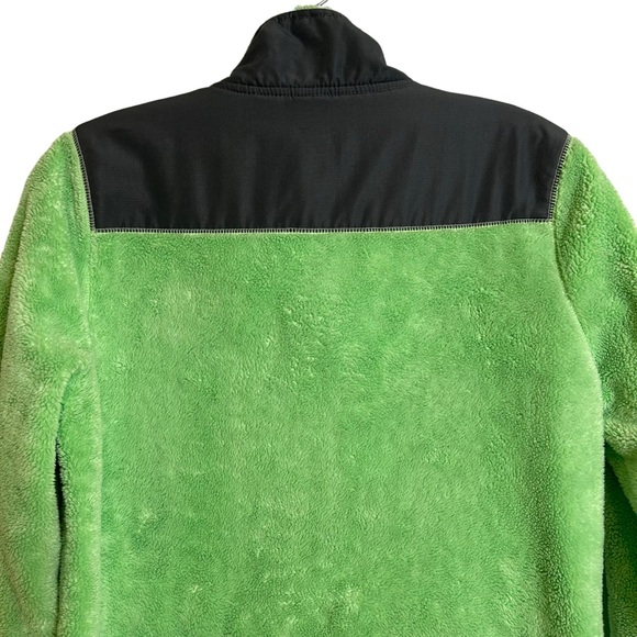 Emily B Girl’s Fleece Jacket Green & Gray Front Zip Size 14/16 - Picture 7 of 12